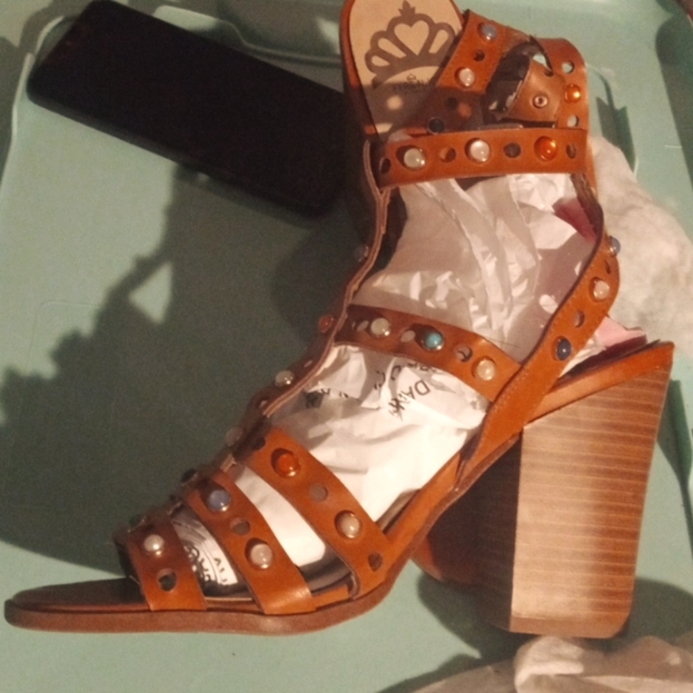 Fergalicious brown heels